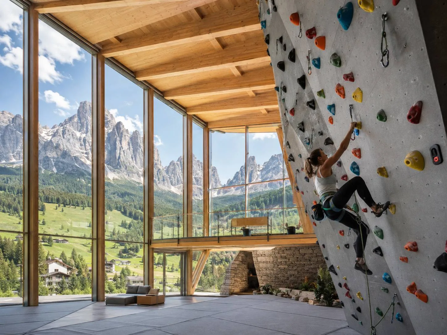 Palestra di arrampicata indoor